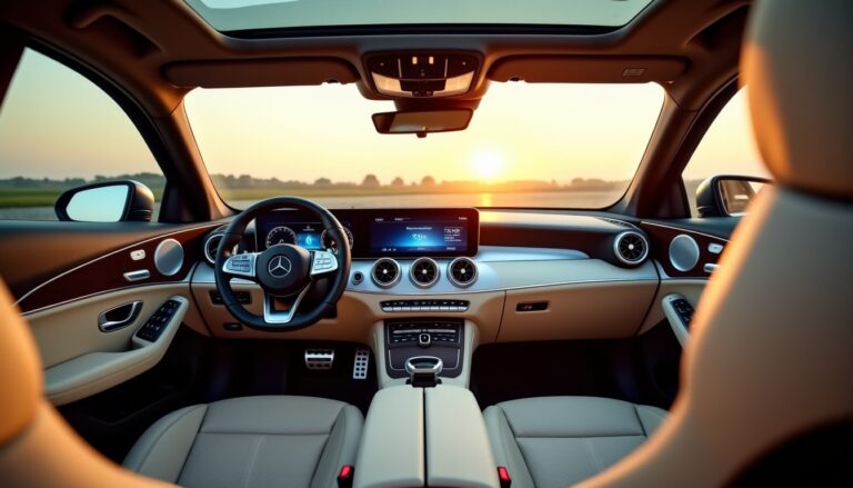 Mercedes Classe A 2024 : exploration du design intérieur, du confort et des innovations technologiques
