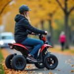 Quadricycle électrique pour adulte : l'alliance parfaite de stabilité et de confort