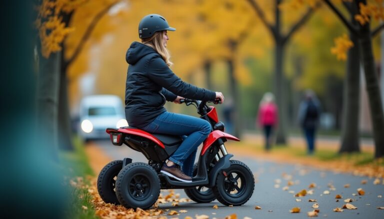 Quadricycle électrique pour adulte : l'alliance parfaite de stabilité et de confort