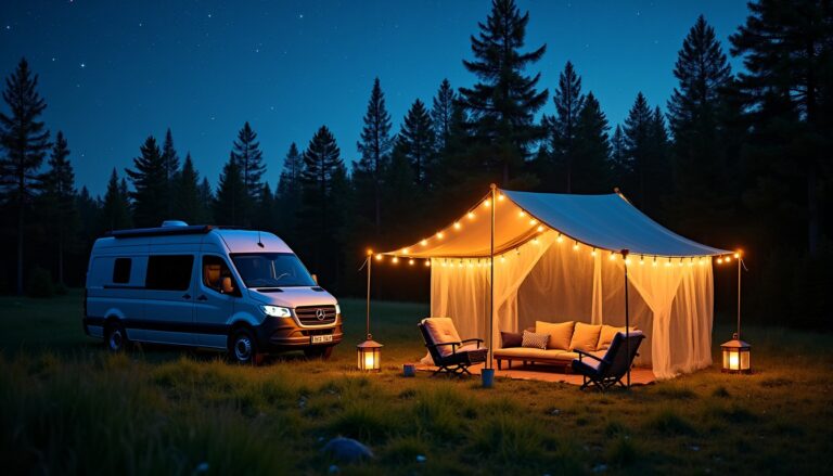 Lit pavillon pour camping-car : Découvrez ses atouts, guide d'installation et astuces pratiques